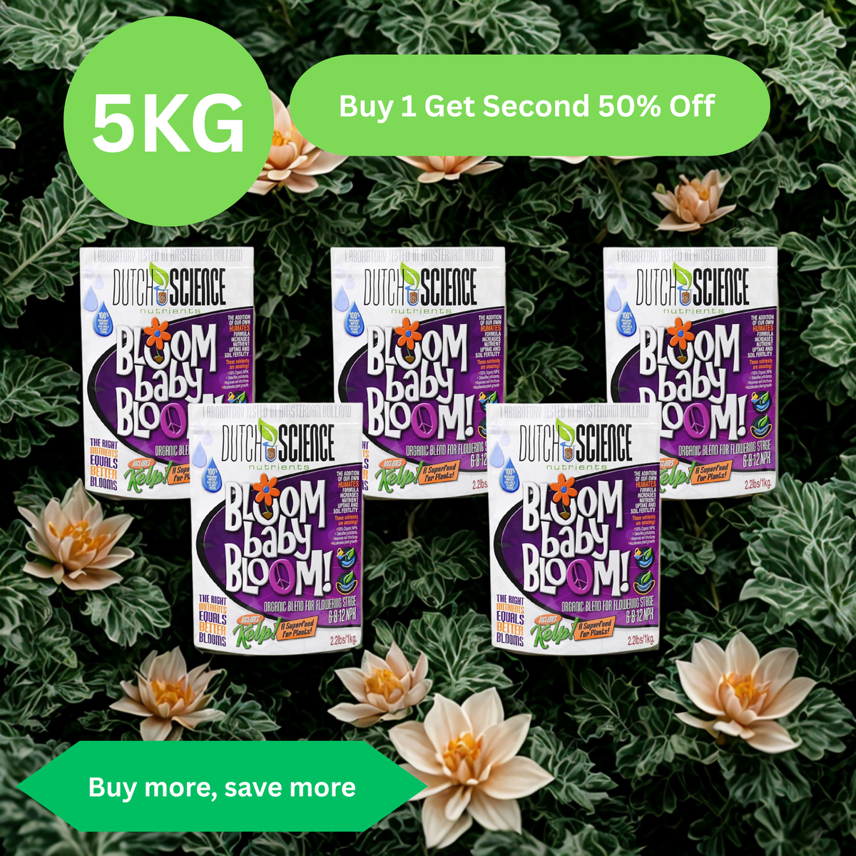 BLOOM baby BLOOM 5kg  | ORGANIC NUTRIENTS