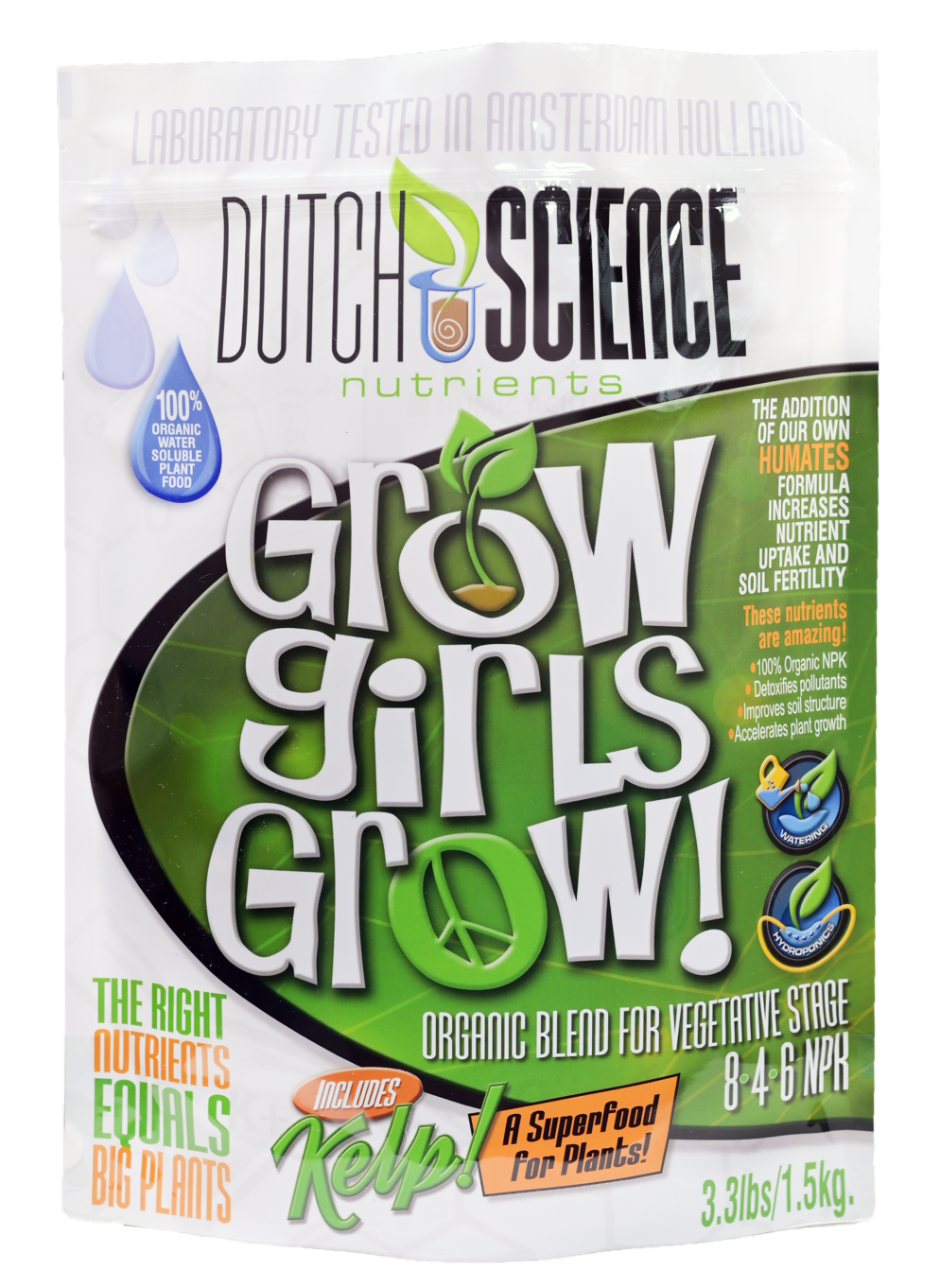 GROW girls GROW 5kg | ORGANIC NUTRIENTS