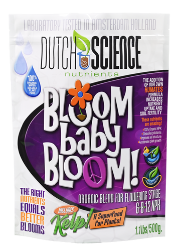 Bloom Baby Bloom 100% Organic Bloom Nutrients for Flowering Plants