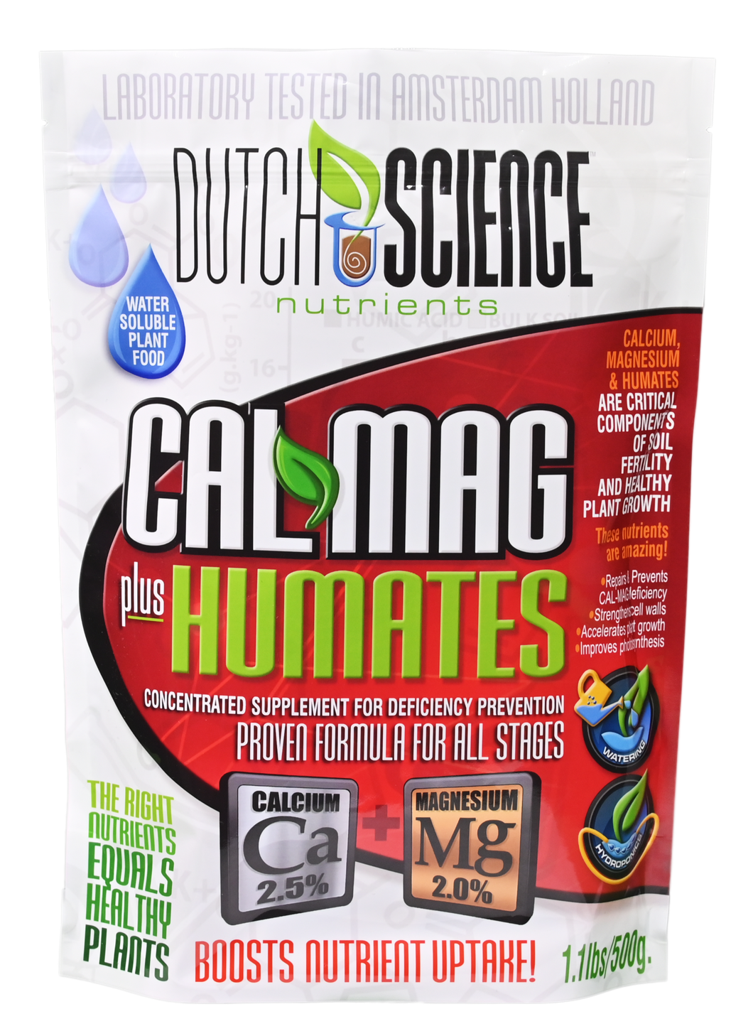 Cal-Mag Plus Humates for Prevention and Repair of Common Plant Deficiencies