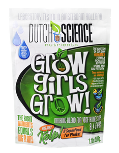 Grow Girls Grow 100% Organic Nutrient Formula for Vegetative Stage Plants