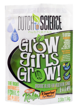Load image into Gallery viewer, Grow Girls Grow 100% Organic Nutrient Formula for Vegetative Stage Plants